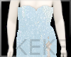 KEKE Blue Sequin Dress