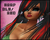 [SS] HarP Hair Blk/Red