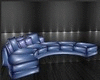 Blue LatexRubber Couch