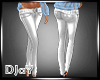[J] White Skinny Jeans