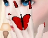 Red Butterfly Ring