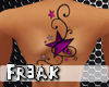 [F] Purple Stars Tattoo