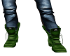Green Hard Boots
