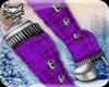 ! Frosty Purple Boots