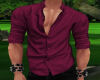 Maroon Open Shirt