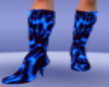 Blue Flame Boots