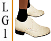 LG1 Cream Dress Shoes