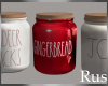 Rus Holiday Canisters