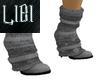 Grey Warmers/Boots
