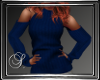 (SL) Cold Shoulder Blue