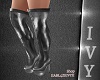 IV.Grey Leather Boots