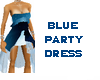 ~jr~Blue party dress