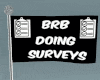 Animated Brb flag survey