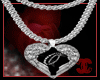 Necklace Heart .O.