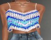 SM Boho Blue top