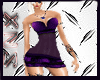 bm dress sexy morado