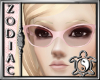 Pale Pink Retro Glasses