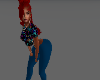 NEON HEARTS CROP SET