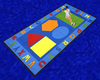 [E] Nursery Blue Rug