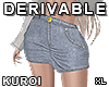 [K] Y2K skirt XL