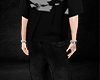 Black Tee + Tatt.