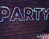 The Party Neon Sign