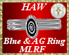Blue & Silver Ring MLRF