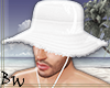 *BW* White Beach Hat