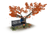 AC: (drv) Fall Tree Benc