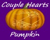 Couple Hearts Pumpkin