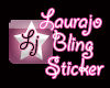 Laurajo Bling Sticker 2