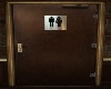 Cafe Restroom Door