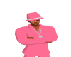 Pink Sharp Hat