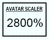 TS-Avatar Scaler 2800%
