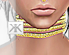 Gold choker