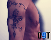 D ♆ Cross Arm Tattoos