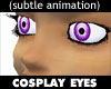 Anime Purple Sparkle Eye