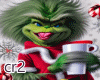 Grinch & coffee Cutout