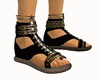 GM's BLAck sandals