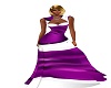 allie purplewhite gown