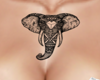 # Elephant chest tattoo