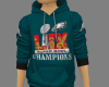 EAGLES SB CHAMPS W HOODY