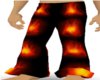 Flame Pants-M {EDM}