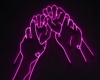 D_ Neon Hands