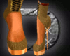 BROWN/GOLD PLATFORM