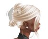 Blond w/ hair clip