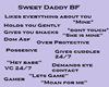 V| Daddy BF Sign