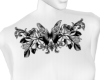 mariposa chest tattoo