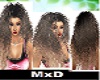 MxDlight brown hair curl