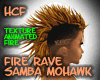 Fire Rave Samba Mohawk L